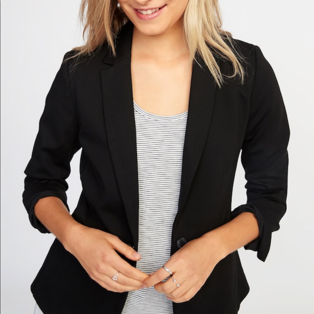 Old Navy black blazer